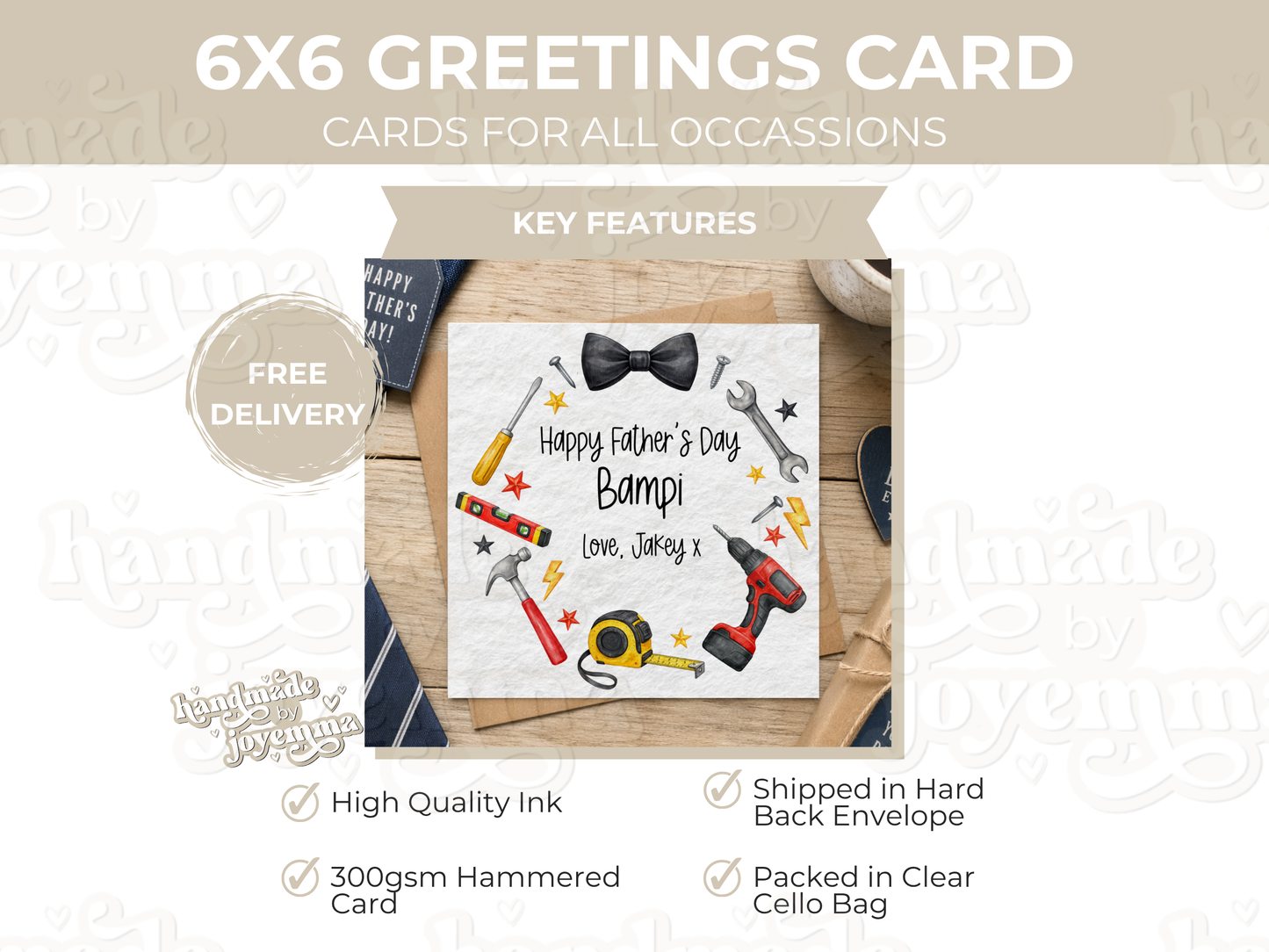 Father's Day Tools Card