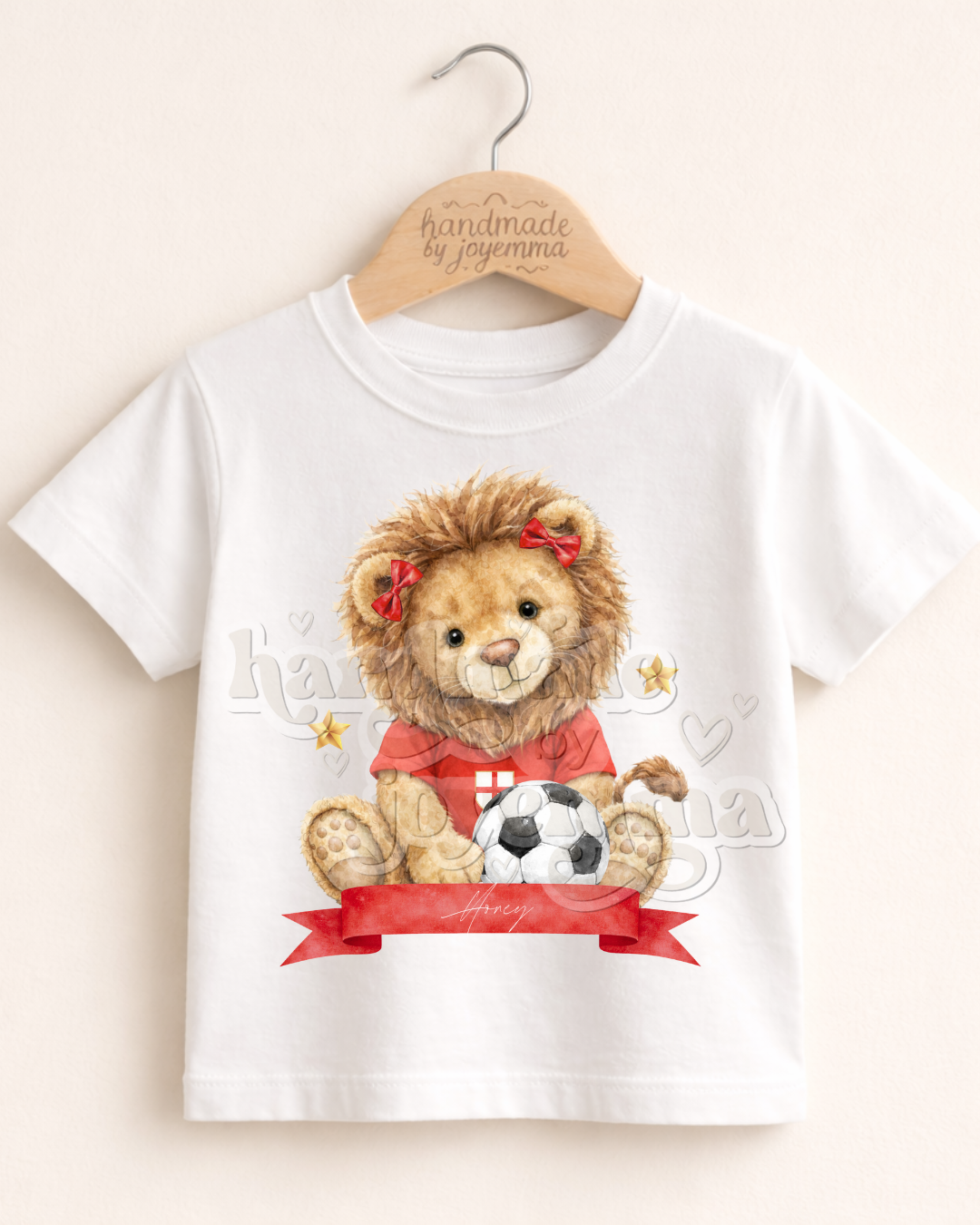 Personalised World Cup 2026 Lion T-Shirt