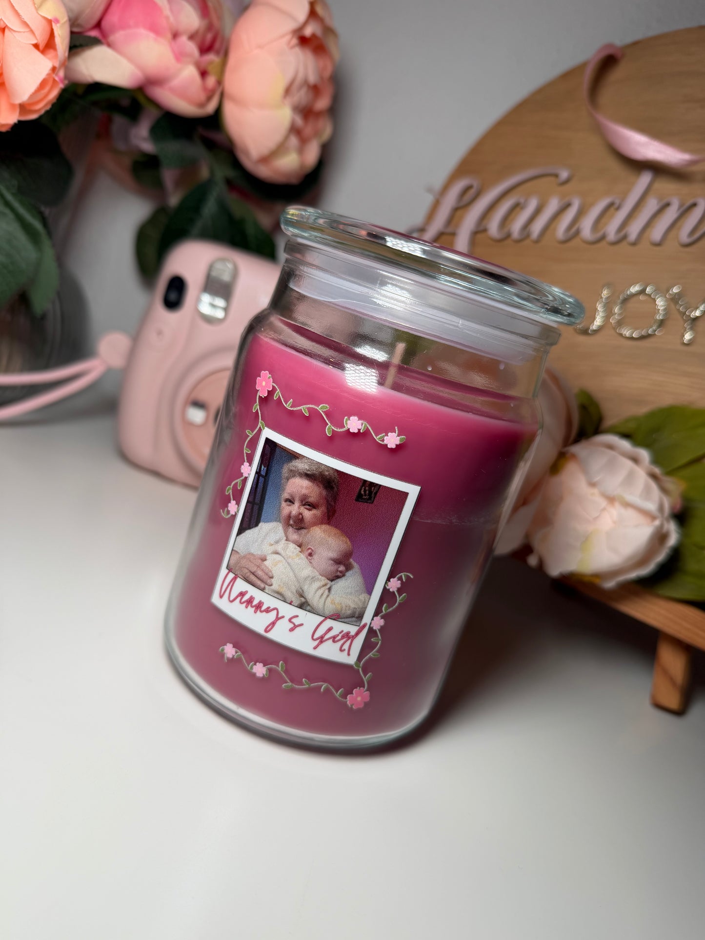 Personalised Candle - STICKER ONLY