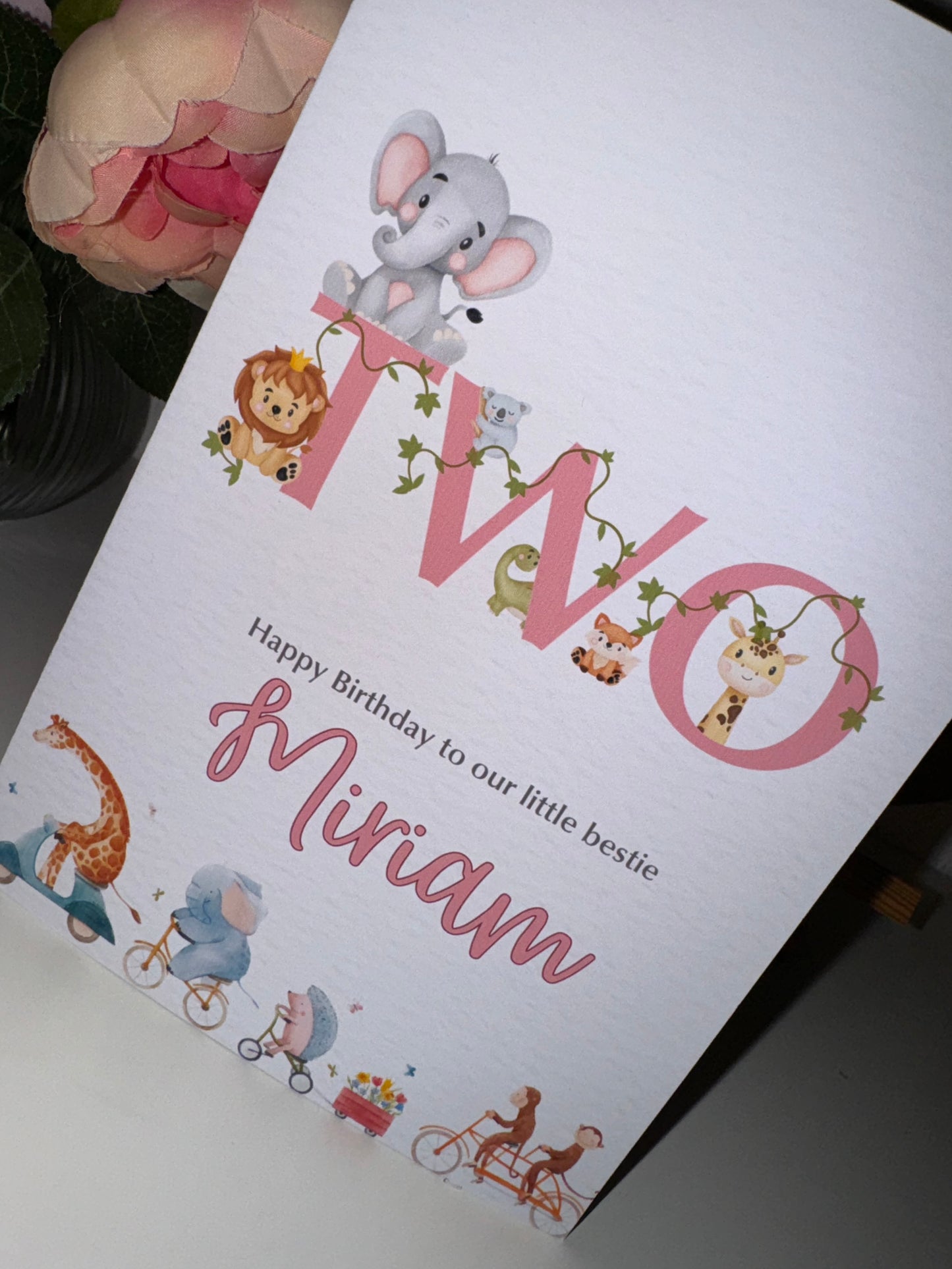 Baby Animal Card - Any Age