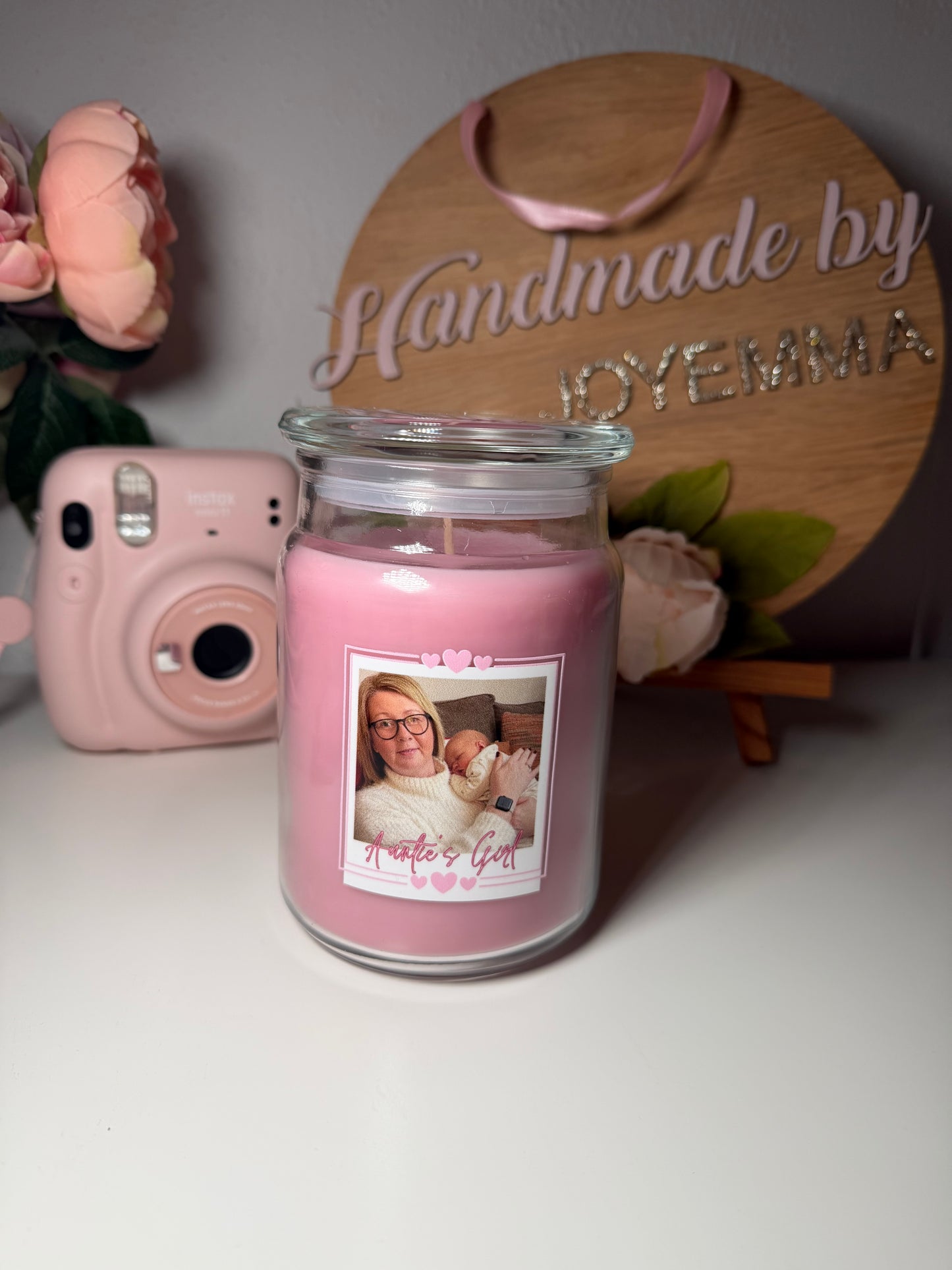 Personalised Candle - STICKER ONLY
