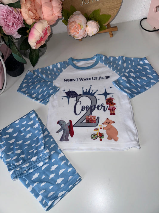 Cloud Birthday Eve Pjs