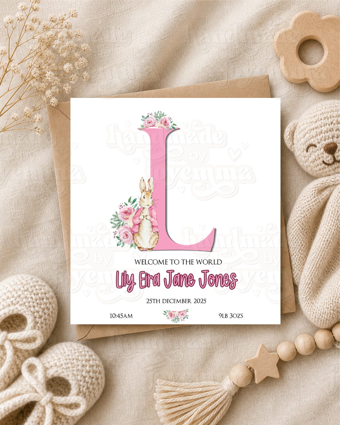 Welcome to the World Newborn Card