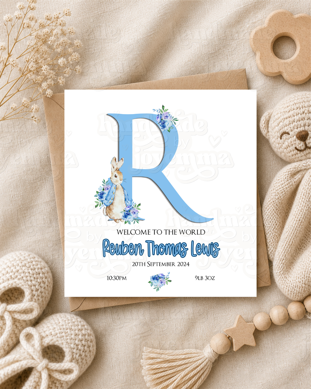 Welcome to the World Newborn Card