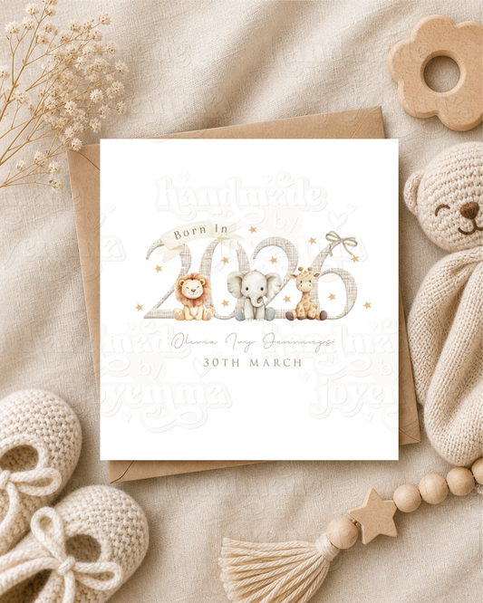 2026 Newborn Card
