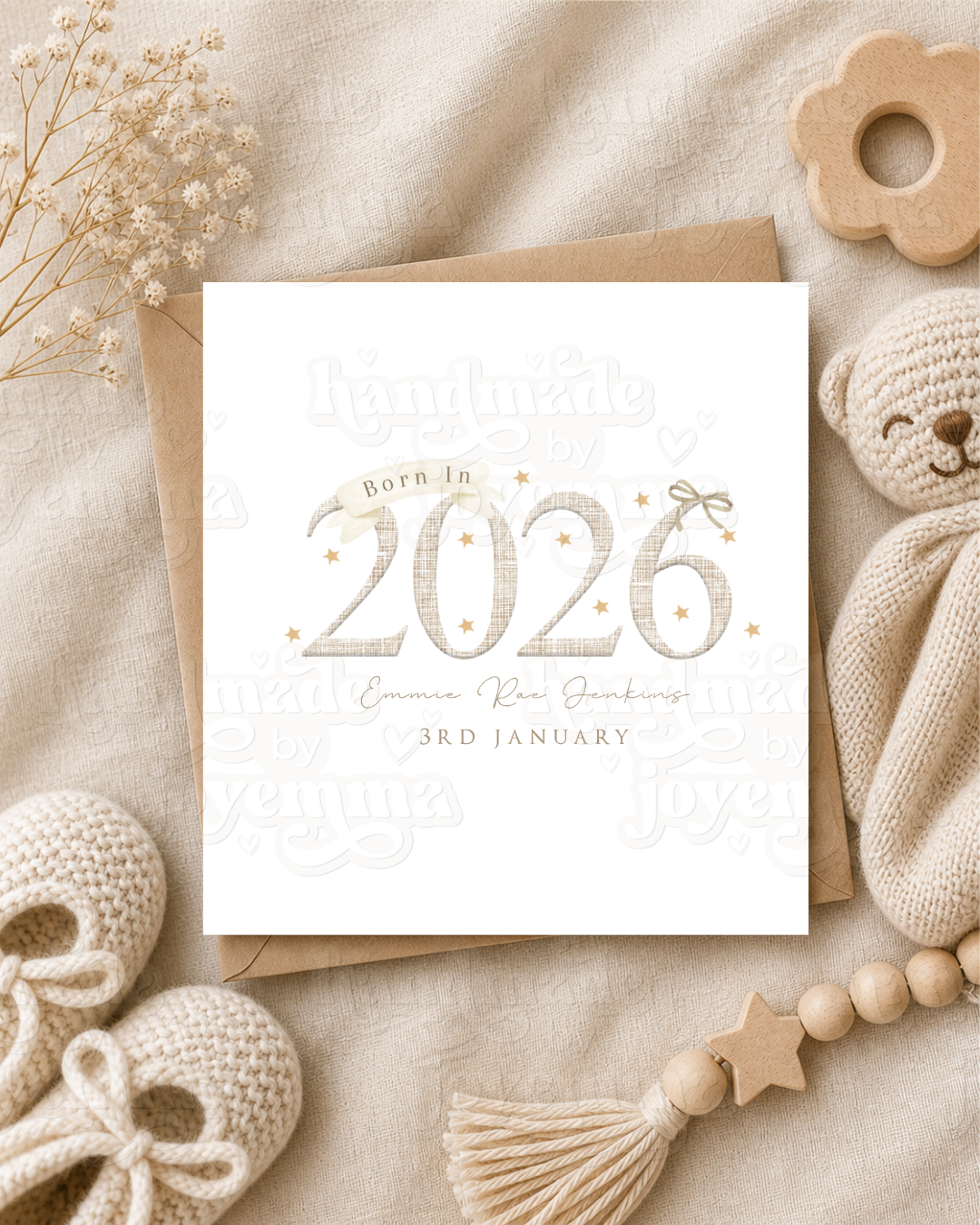 2026 Newborn Card