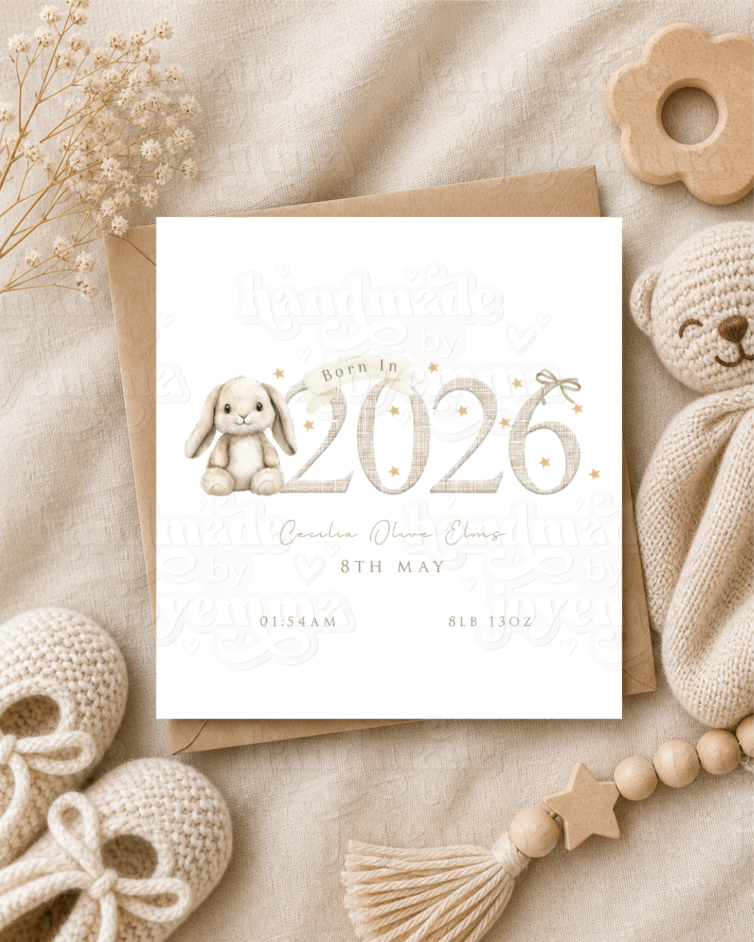 2026 Newborn Card