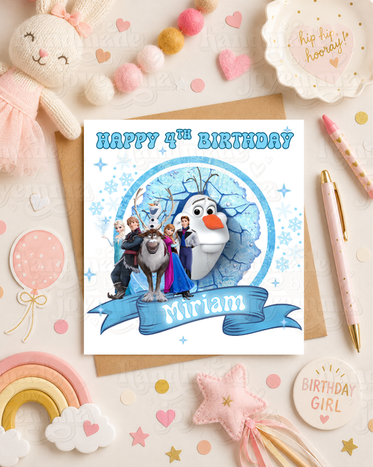 Ice Queen Card