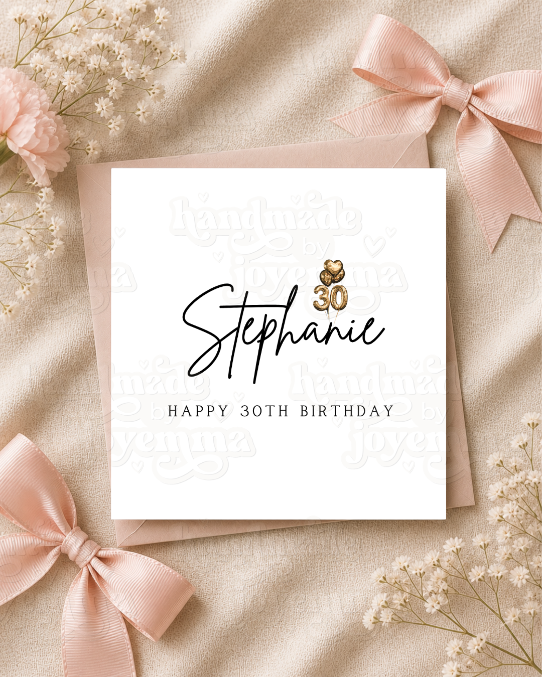 30th Birthday Card