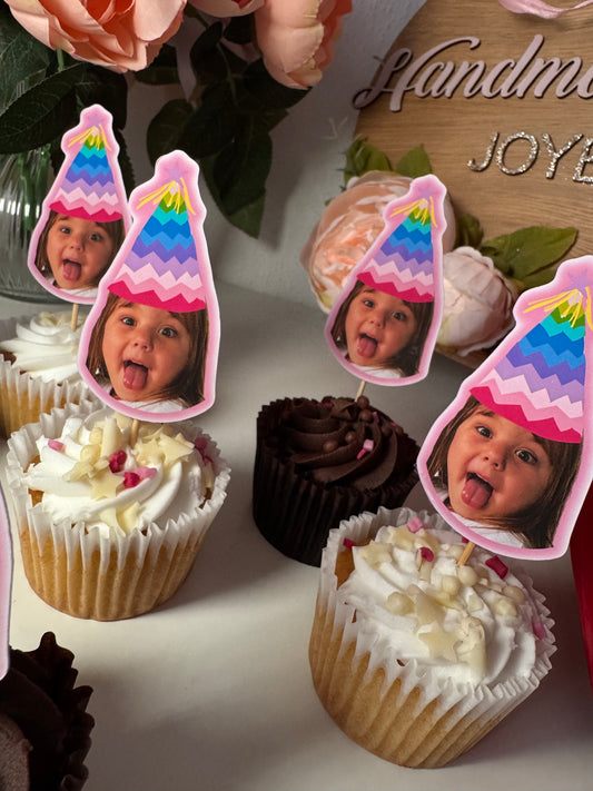 Cup Cake Toppers - Personalised