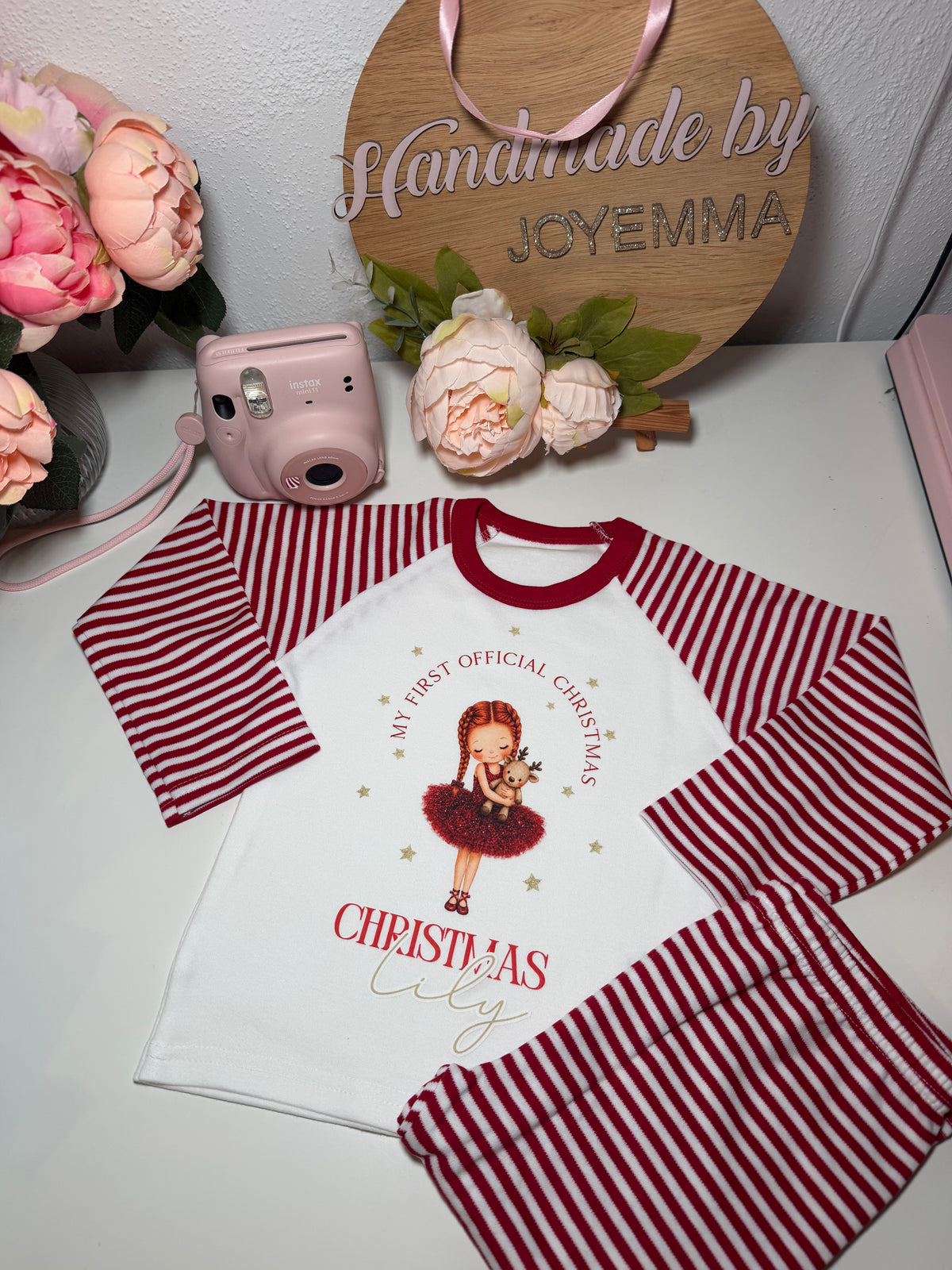 Red Striped Christmas Pyjamas