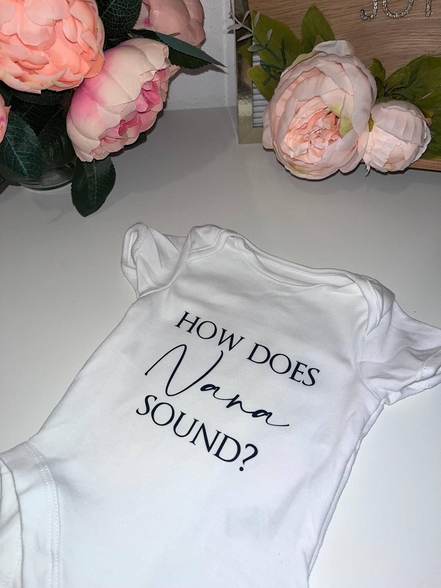 Family Pregnancy Announcement Baby Vest