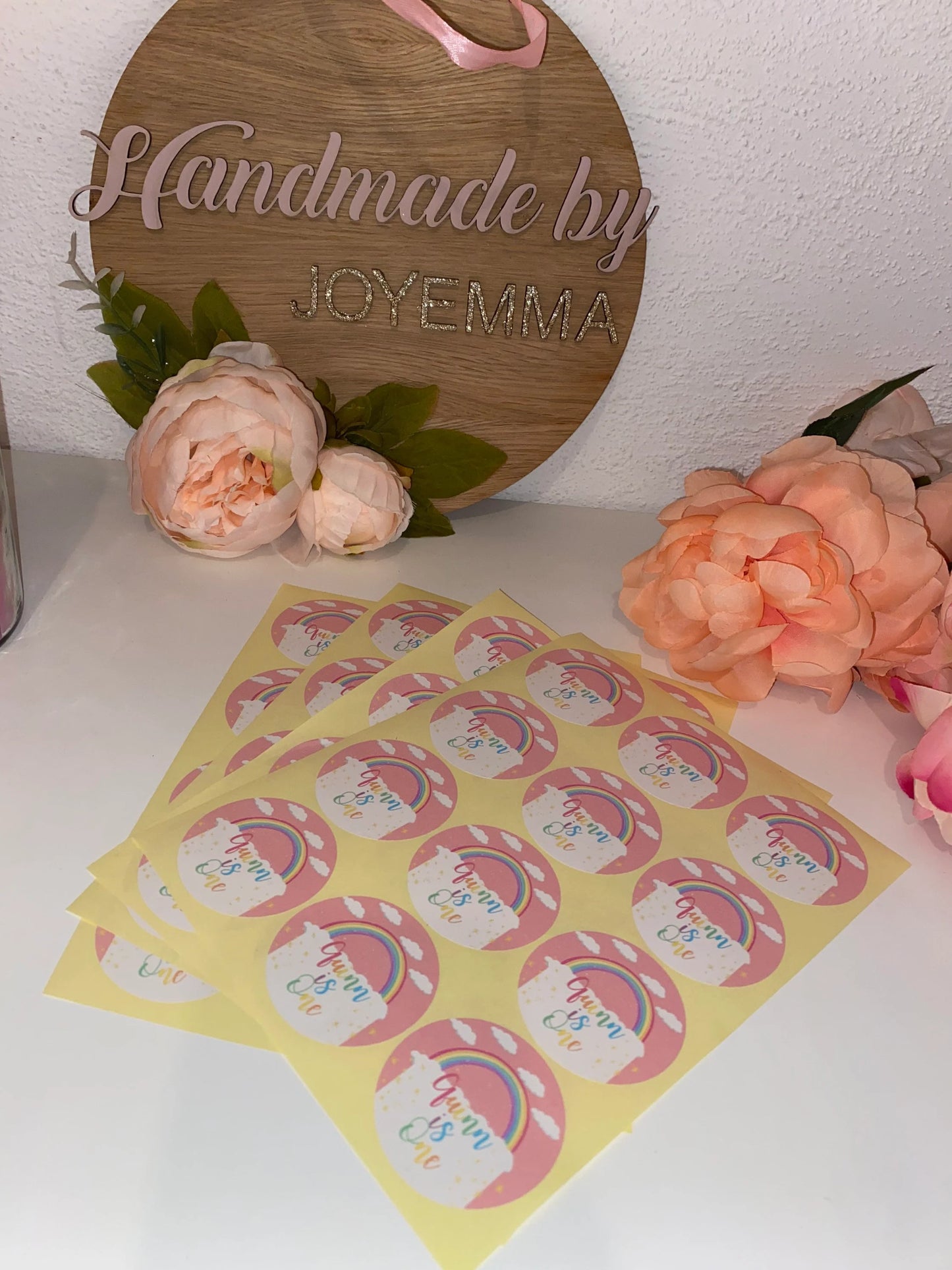 1st Birthday Stickers