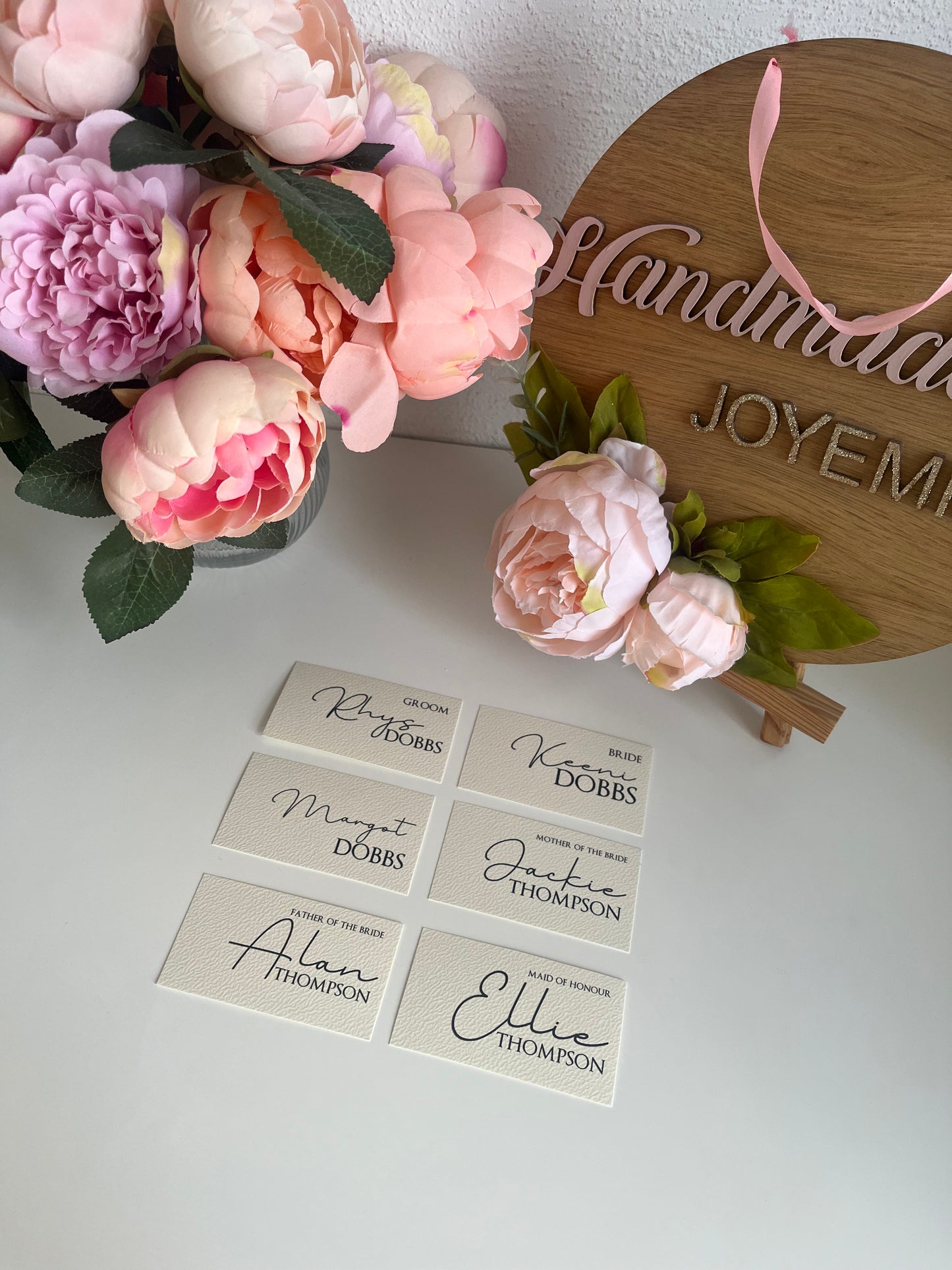 Guest Name Place Cards - Flat