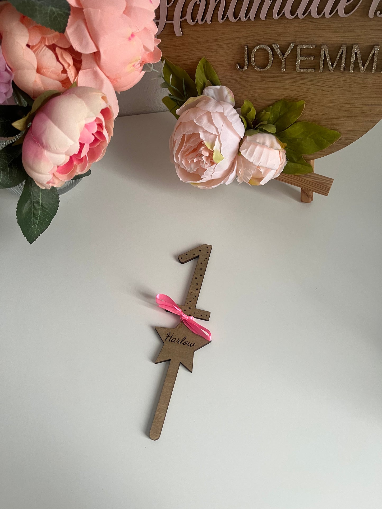 Birthday Wand or Cake Topper